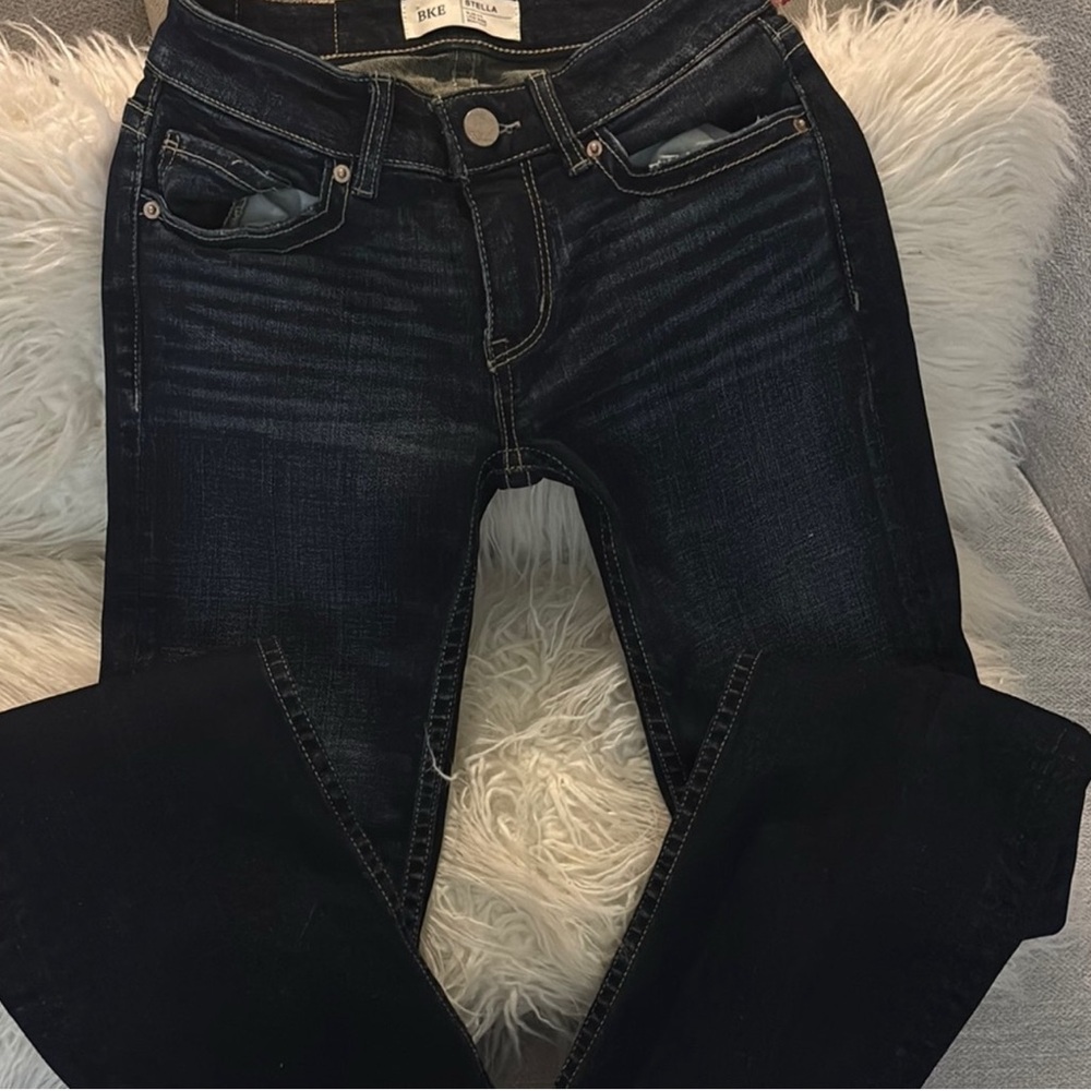 BKE Dark Wash Flare Jeans